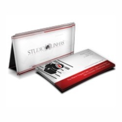 Cartão de Visita DuoDesign 250g 4x4 UV Total Frente 250 unidades