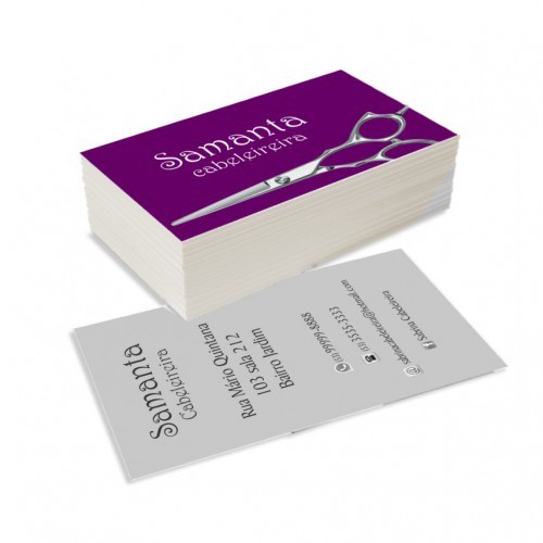 Cartão de Visita DuoDesign 250g 4x1 Sem Verniz 250 unidades