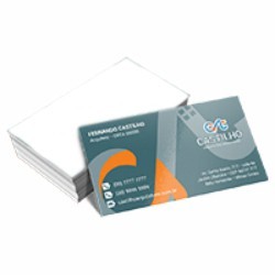 Cartão de Visita DuoDesign 300g 4x0 UV Total Frente 500 unidades